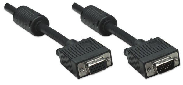 Cavo Prolunga SVGA M/F con ferrite da 1,8 m - immagine 3