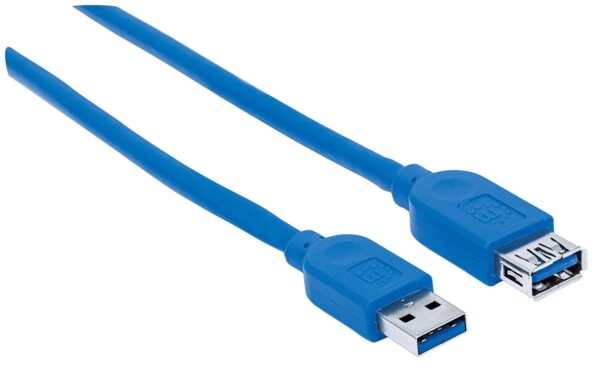 Cavo Prolunga USB 3.0 SuperSpeed A/A M/F 2m - immagine 3