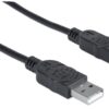 Cavo USB 2.0 A maschio/mini B 5 pin maschio 1,8 m Nero - immagine 3