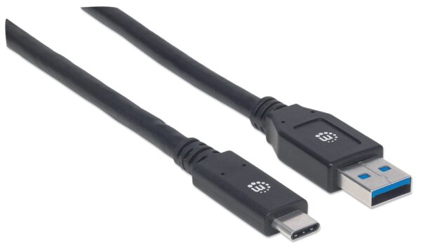 Cavo USB 3.2 Gen1 tipo A Maschio / USB-C™ Maschio 3 metri Nero - immagine 3