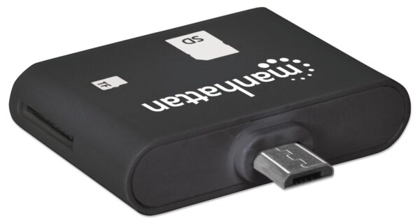 Mini Lettore Micro USB di Memorie SD/MicroSD per Smartphone e Tablet - immagine 3