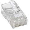 Confezione 100 Plug RJ45 UTP per Cavo Flessibile Cat.5E - immagine 3