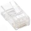 Confezione 100 Plug RJ45 per Cavo Rigido Cat.5e UTP - immagine 3