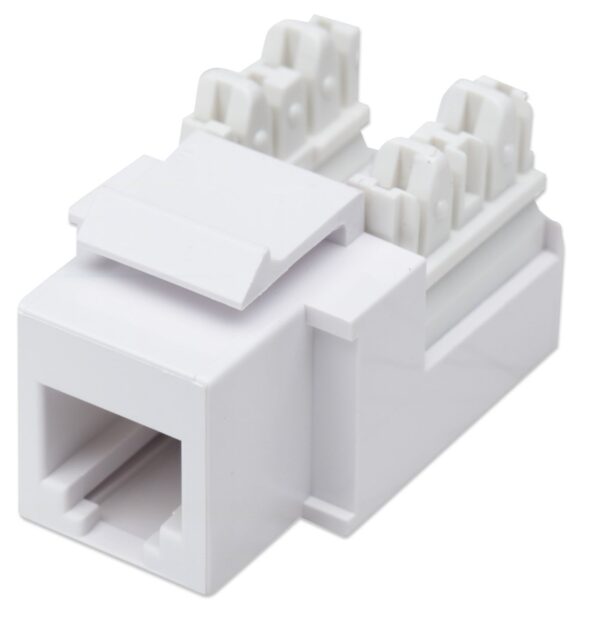 Frutti Telefonici RJ11/RJ12 Keystone Bianco - immagine 2