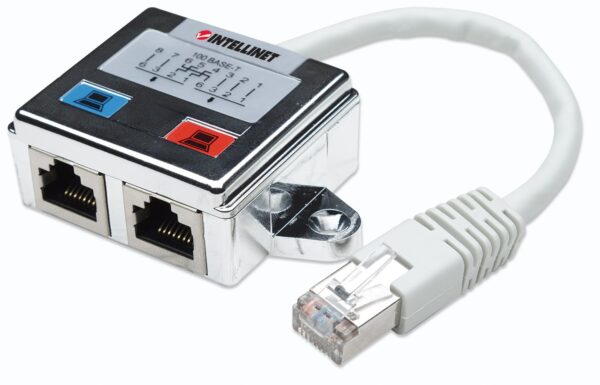 Sdoppiatore di Cavo di rete UTP/FTP Cat. 5E Cable economizer - immagine 3