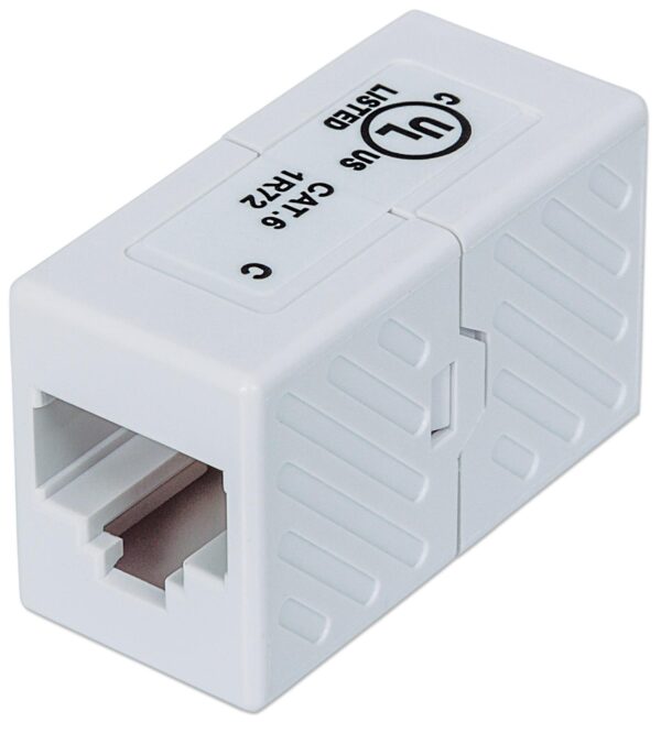 Accoppiatore Cat6 RJ45 F/F UTP colore Bianco - immagine 3
