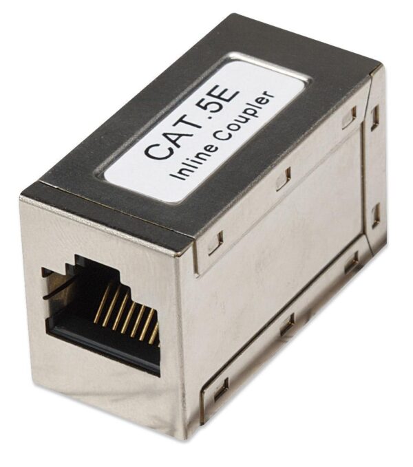 Accoppiatore RJ45 Schermato Cat. 5E Femmina/Femmina - immagine 3