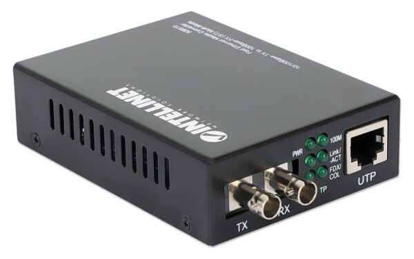Convertitore RJ45 - Fibra ST 100Base-TX - immagine 2