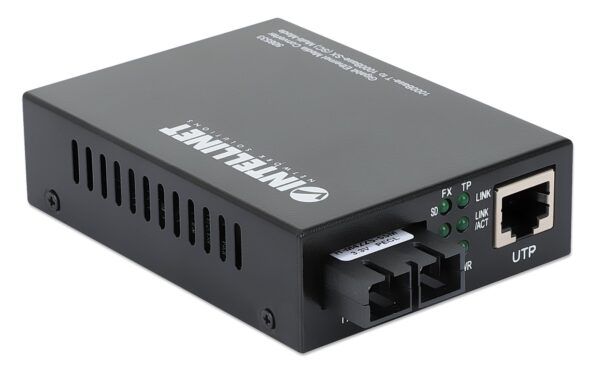 Convertitore RJ45 - Fibra SC GigaBit - immagine 2