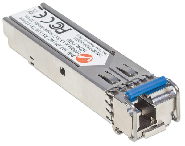 Transceiver Gigabit Fibra Ottica WDM (RX1550/TX1310) Bidirezionale SFP - immagine 2