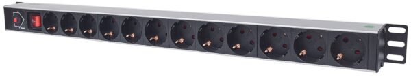 Multipresa Verticale per Rack 12 Posti Spina Schuko Angolata - immagine 3