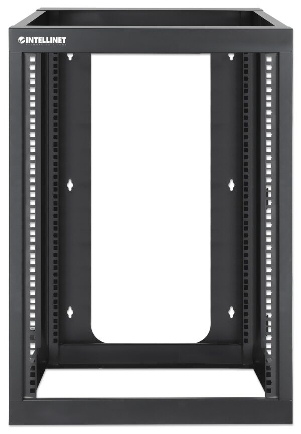 Armadio a Muro 19'' Open Frame 4 Montanti 15U - immagine 3
