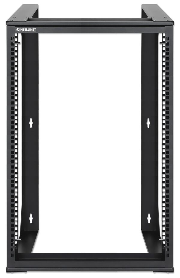 Armadio a Muro 19'' Open Frame 2 Montanti Flat Pack 15U - immagine 3