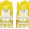 Cavo di rete Patch in rame Cat. 6 Giallo SFTP LSZH 0,25m - immagine 3