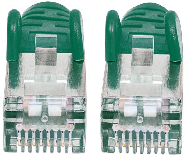 Cavo di rete Patch in rame Cat. 6 Verde SFTP LSZH 0,25m - immagine 3