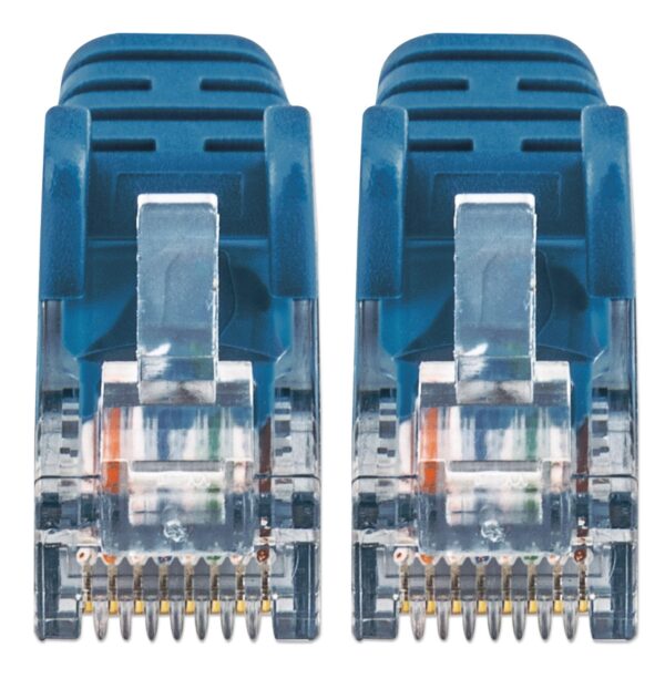 Cavo patch di rete Cat6 UTP Slim  1 m blu - immagine 3
