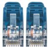 Cavo patch di rete Cat6 UTP Slim  2 m Blu - immagine 3