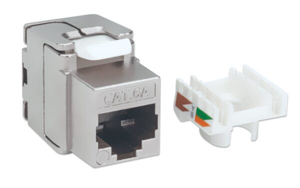 Frutto Keystone Femmina Cat6A STP Toolless - immagine 2