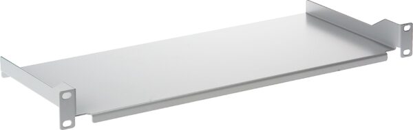 Mensola per Rack 19'' 200 mm 1U Grigia 2 punti - immagine 3