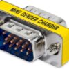Mini Gender Changer VGA DB 15 poli HD M/M - immagine 3