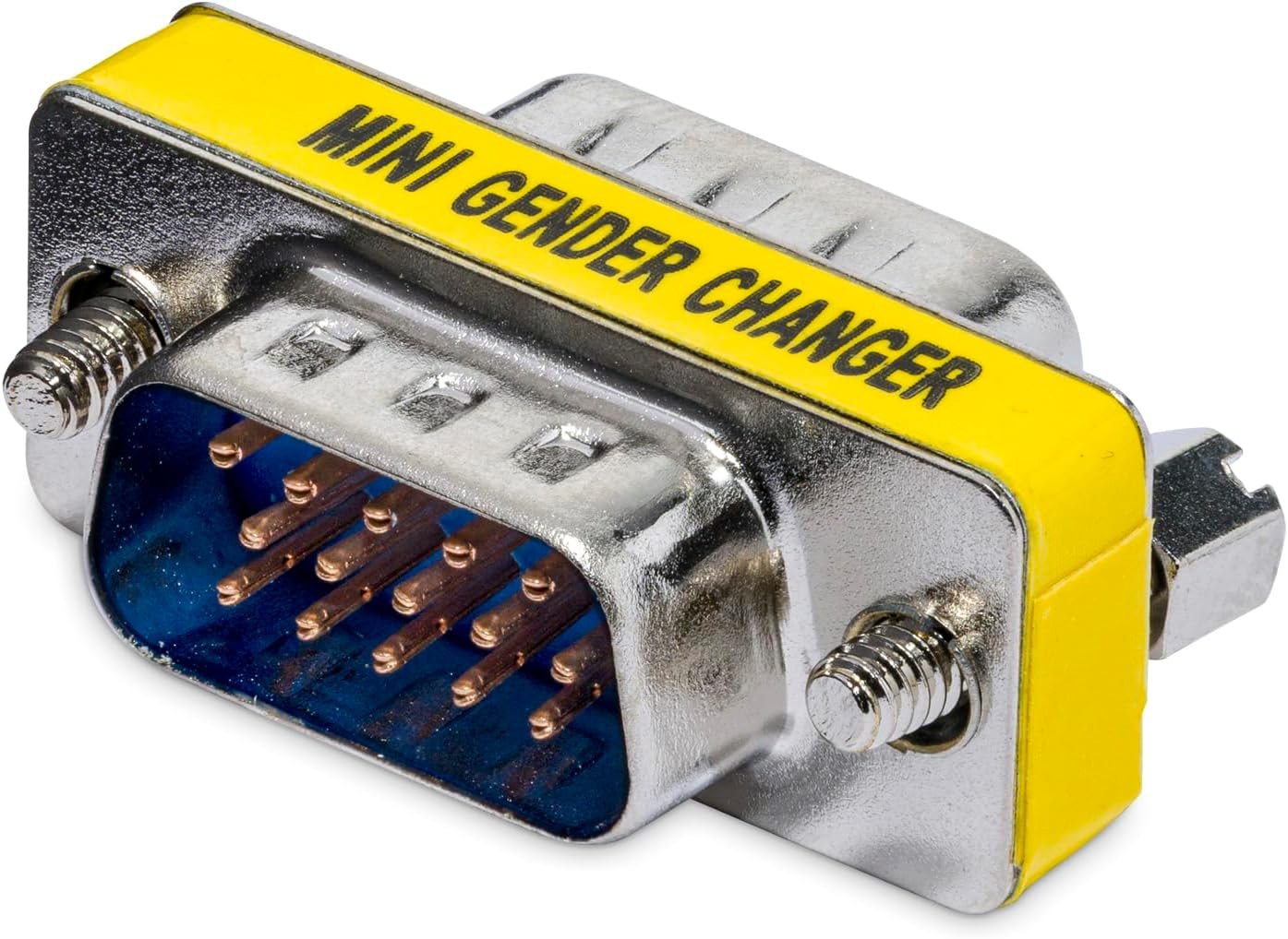 Mini Gender Changer VGA DB 15 poli HD M/M - immagine 3