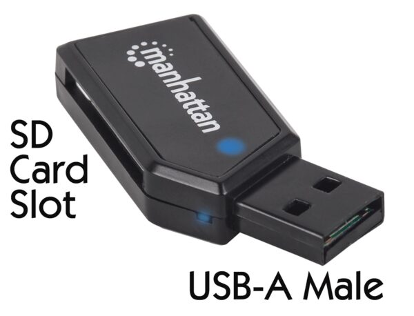 Mini Lettore di Memorie USB 2.0 card-reader 24in1 - immagine 3