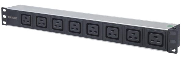 Multipresa montaggio a rack 19'' 1U 8 uscite C19 Spina Italiana - immagine 3