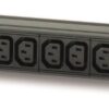 Multipresa 12 Posti VDE da Rack 19'' con Interruttore Spina Italiana 1U - immagine 3