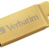Mini Memoria USB 3.0 Verbatim con Portachiavi 32GB Oro - immagine 3
