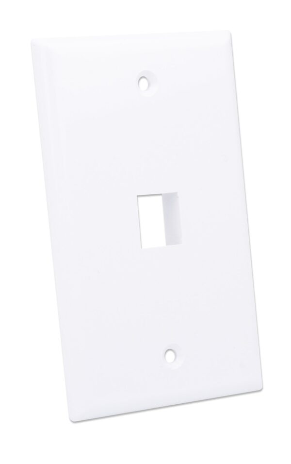 Placca Porta Frutti 1 Posto Mod.503 Bianco - immagine 2
