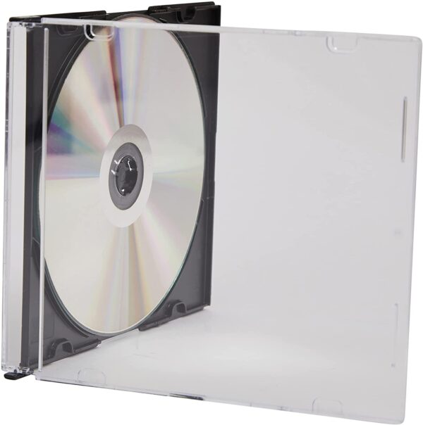 Porta CD Slim Jewel Case Nero - immagine 3
