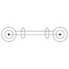 Cavo Bnc RG59 75 Ohm M/M 1 mt - immagine 2