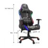 Sedia da Gioco Thunderbolt RGB Nero - immagine 3