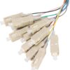 Set 12 Pigtail Fibra Ottica Multimodale OM2 SC 50/125 2 m - immagine 4