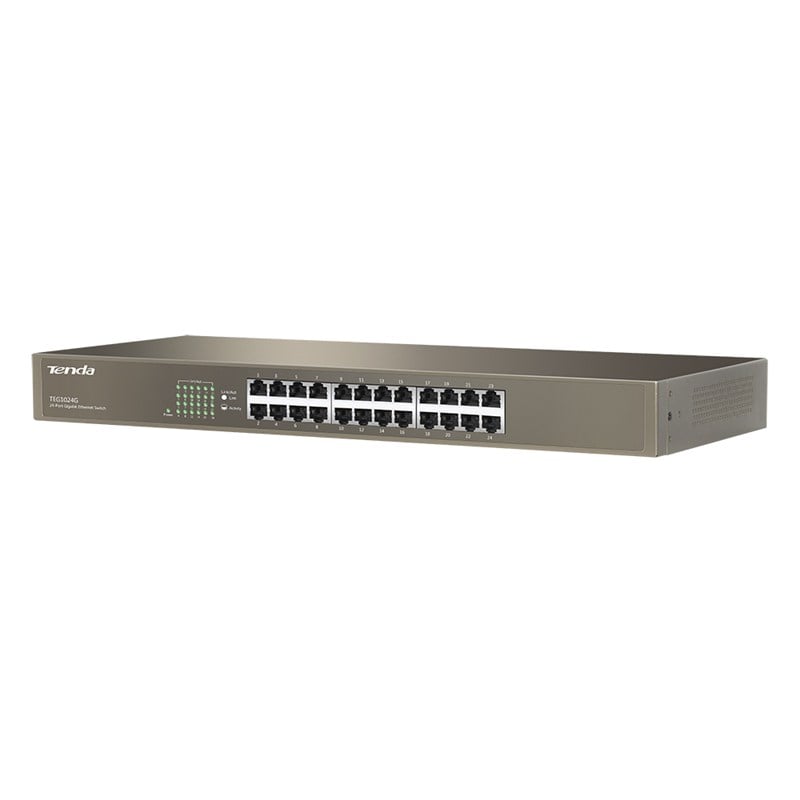 Switch 24 Porte Gigabit Installabile a Rack TEG1024G - immagine 3