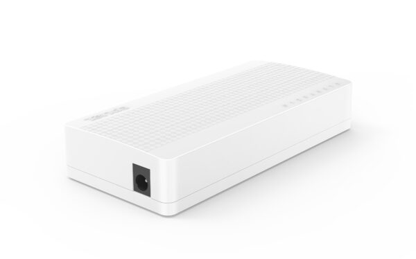 Switch Ethernet Desktop Compatto 8 Porte 10/100 Mbps Bianco - immagine 3