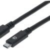 Cavo prolunga USB 3.2 Gen 2 SuperSpeed+ USB-C™ Maschio/Femmina 0,5m Nero