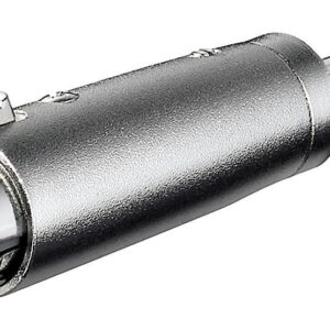 Adattatore XLR Cannon Femmina ad Audio 6,35mm Maschio Mono