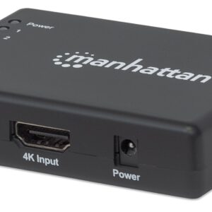 Splitter HDMI 4K UHD 3D con LED 4 vie
