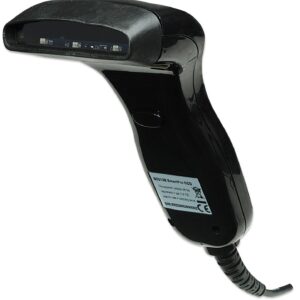 Lettore di Codici a Barre CCD 80mm USB Retail Box Nero