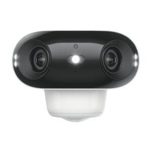 Telecamera di Sicurezza 180° Doppio Obiettivo 8 MP 4K WiFi 6, BWB4K01W