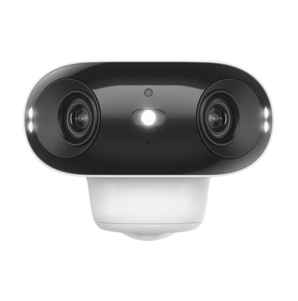 Telecamera di Sicurezza 180° Doppio Obiettivo 8 MP 4K WiFi 6, BWB4K01W