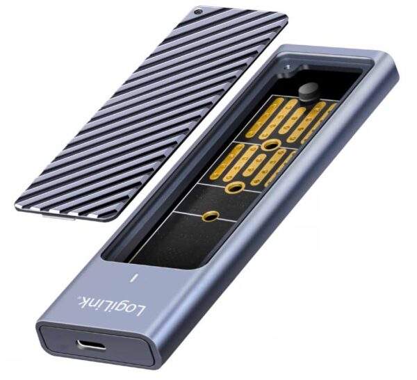 Box Esterno USB-C™ 3.2 Gen 2 per SSD M.2 NVMe e SATA