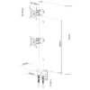 Supporto da Scrivania per 2 Monitor 13-27'' con Morsetto - immagine 4