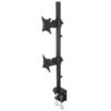 Supporto da Scrivania per 2 Monitor 13-27'' con Morsetto - immagine 6