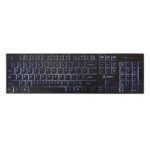 Tastiera 105 Tasti USB Layout Americano, colore Nero