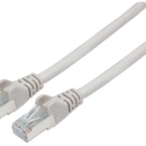 Cavo Patch Cat.7 Plug RJ45 6A S/FTP LSZH 0,5m Grigio