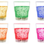 Confezione da 6 Bicchieri Tumbler 250 ml con 6 Colorazioni LED