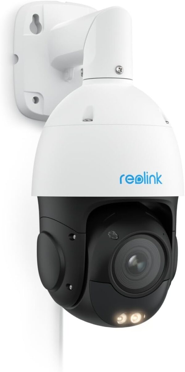Telecamera di Sicurezza PoE 8MP 4K PTZ con Auto-Zoom Tracking 360° IP66, PC823ASD4K03