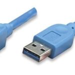 Cavo USB 3.0 A maschio/B maschio 1 m blu